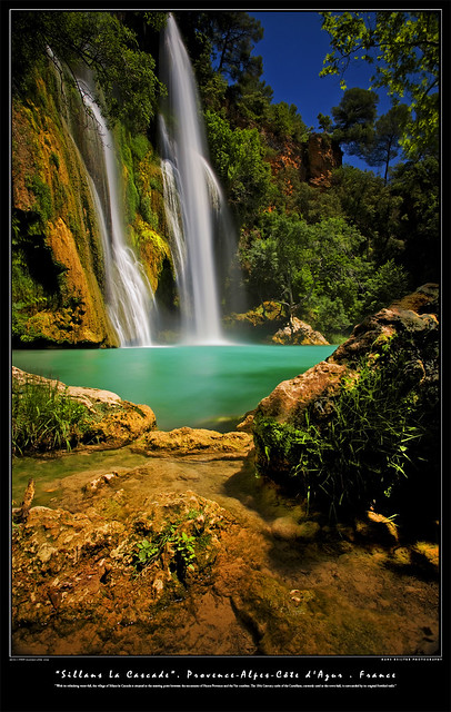 Waterfall Sillans La Cascade