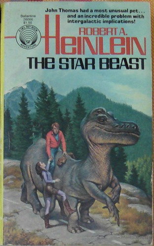 The Star Beast - Robert Anson Heinlein - cover artist Darrell K. Sweet