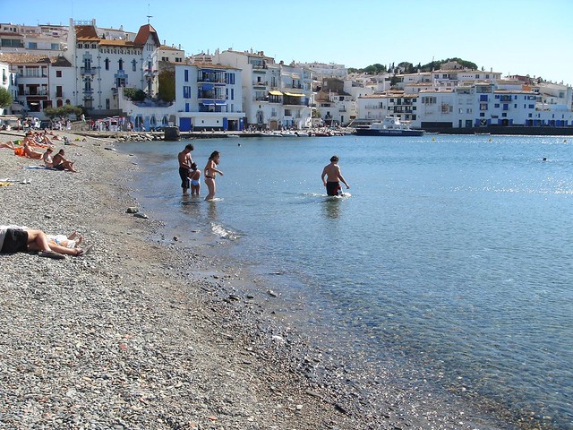 Playa principal de Cadaqués