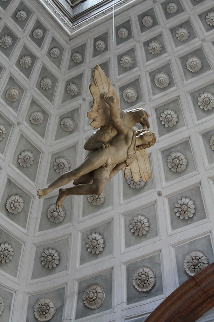 Suspended sculpture in Palazzo Grimani