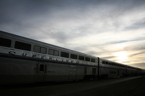 sunset usa train north romance amtrak empire rails dakota builder williston eastbound superliner williamscounty