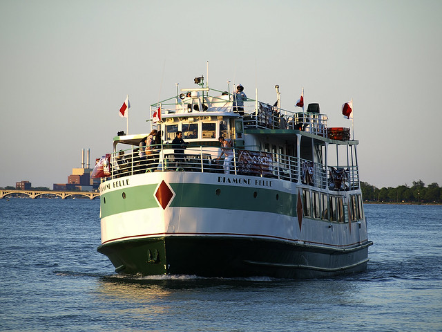 Canada-USA boat