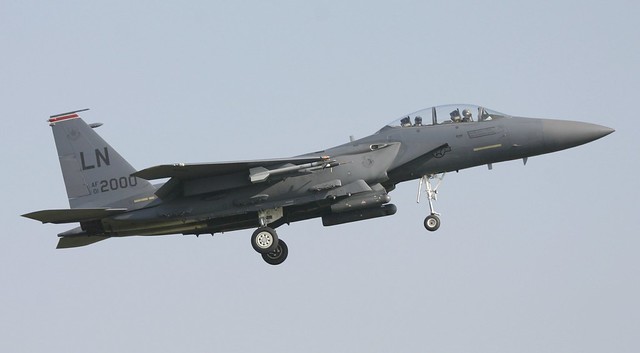 48TH FW F-15E RETURNS TO RAF LAKENHEATH EXCALIBUR 2005