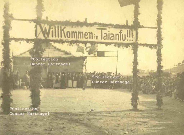 Tai'an, German Train Station, 1909