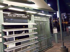 ASU Sun Devil Stadium Light Rail Station