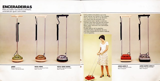 70's Arno catalog 5 - floor polisher