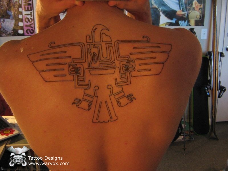 Inca Bird Tattoo