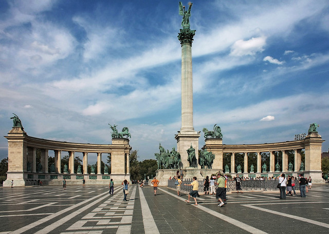 Plaza de los Heroes, Budapest