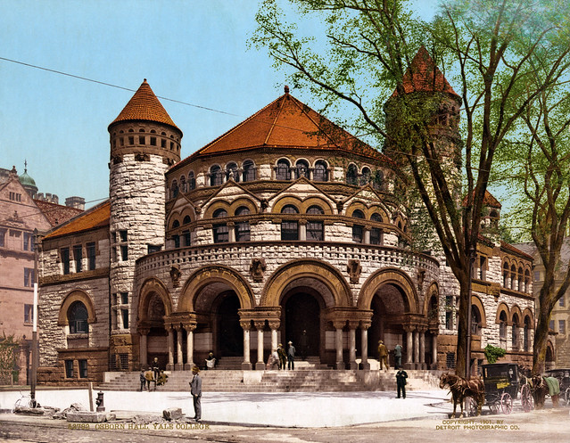 Osborn Hall, Yale College, New Haven, Connecticut, 1901