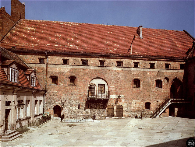 Świdwin - dziedziniec zamku krzyżackiego, Schivelbein - Ordensburg.