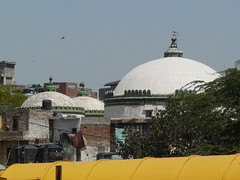 Jamaat Khana mosque roof from the west