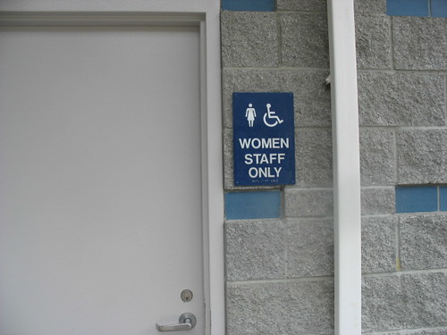 Women Staff restroom (Outside)