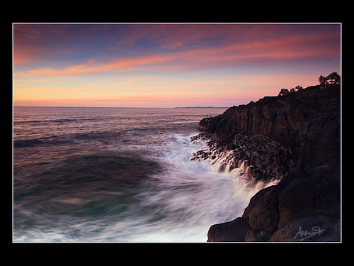 Fingal Bay Basalt Columns by sachman75