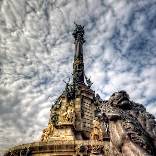 Columbus Monument – Monumento a Colón, Barcelona (Spain) HDR by marcp_dmoz