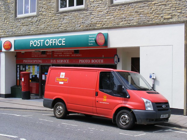 Axminster Post office, Axminster, Devon  June 2011