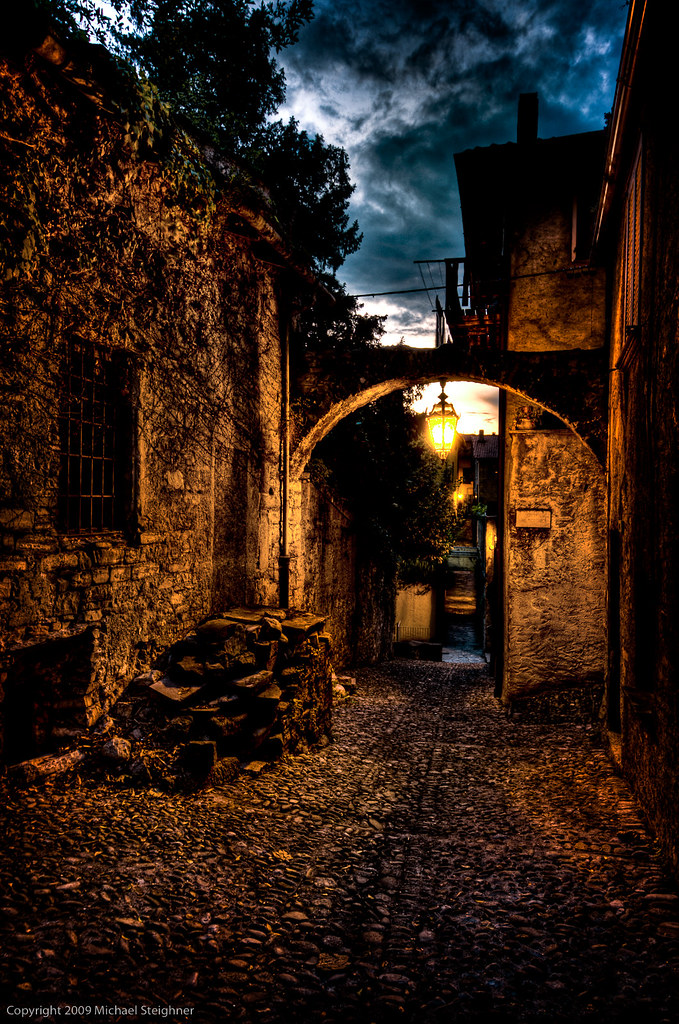 Alleys in Varenna by MDSimages.com