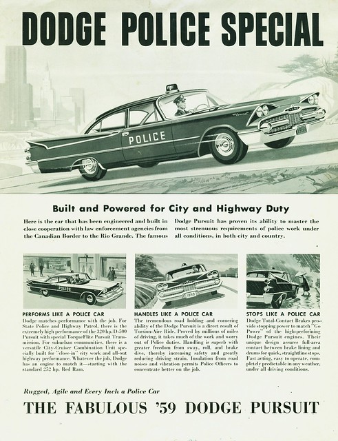 1959 Dodge Pursuit Police Special