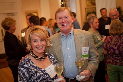 Trustee Willie Bullock & His Wife Lisa At Gala