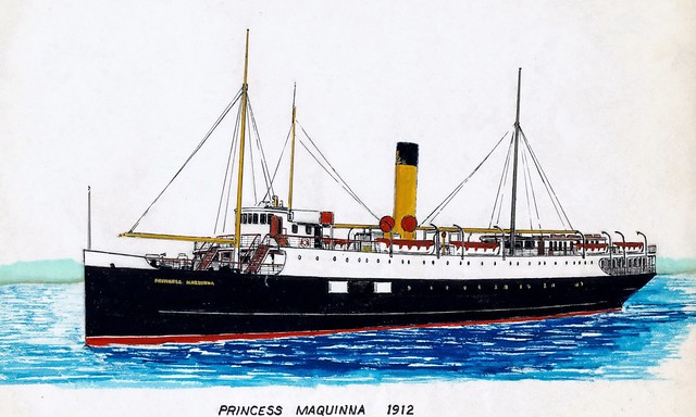 Princess Maquinna - 1912 (D.O. Thorne water colour ©)