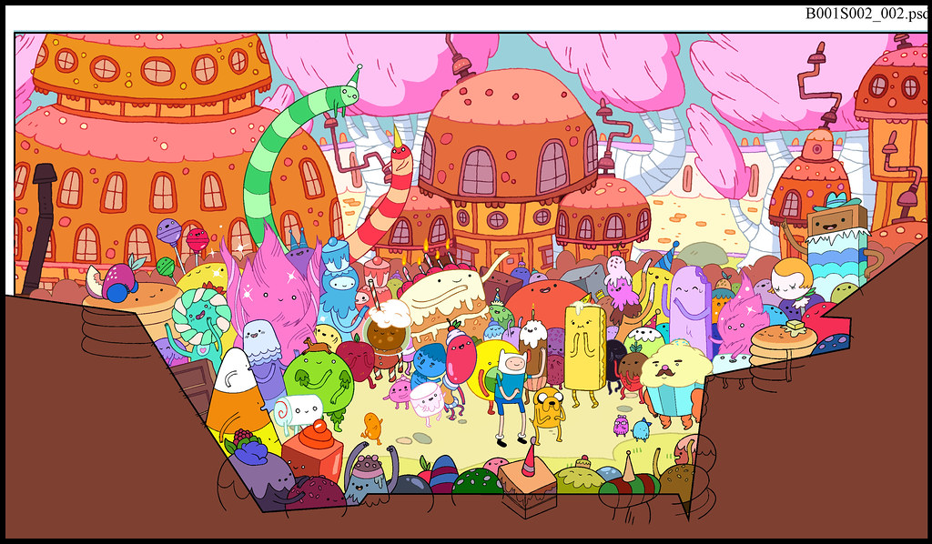 Adventure Time Raspberry Adventure Time Production Art | Character color production a… | Flickr