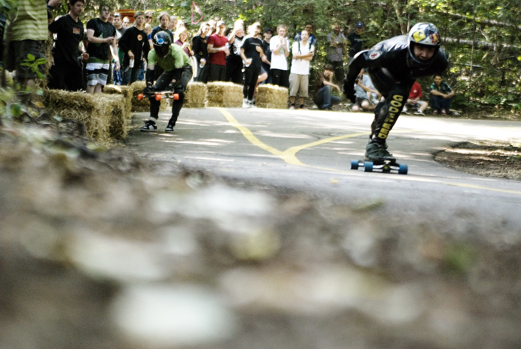 Downhill Longboarding Crashes
