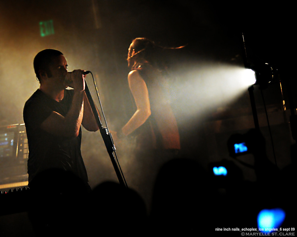 Trent Reznor & Robin Finck | Nine Inch Nails @ Los Angeles 9/6/09