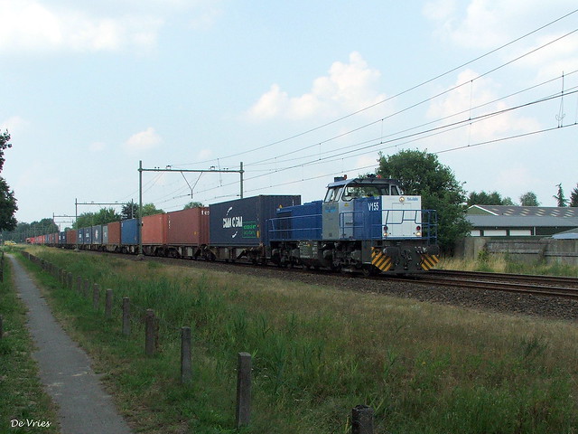Nieuwste loc Rurtalbahn V155 Geldrop 2 Juli 2009.