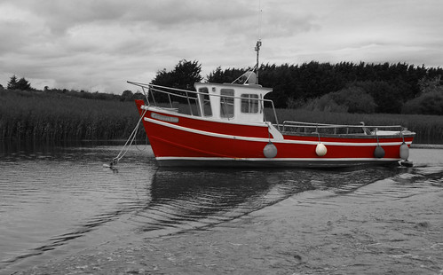 An Alternative view of The Wee Red Boat!!................Explore #458 by MarsW
