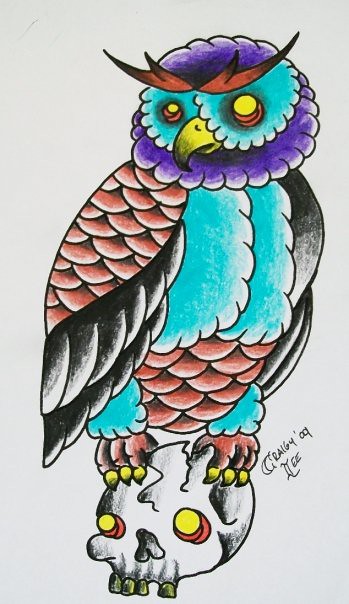 Looking For demonic owl tattoo designs Any ideas  Picture for attention   rTattooDesigns
