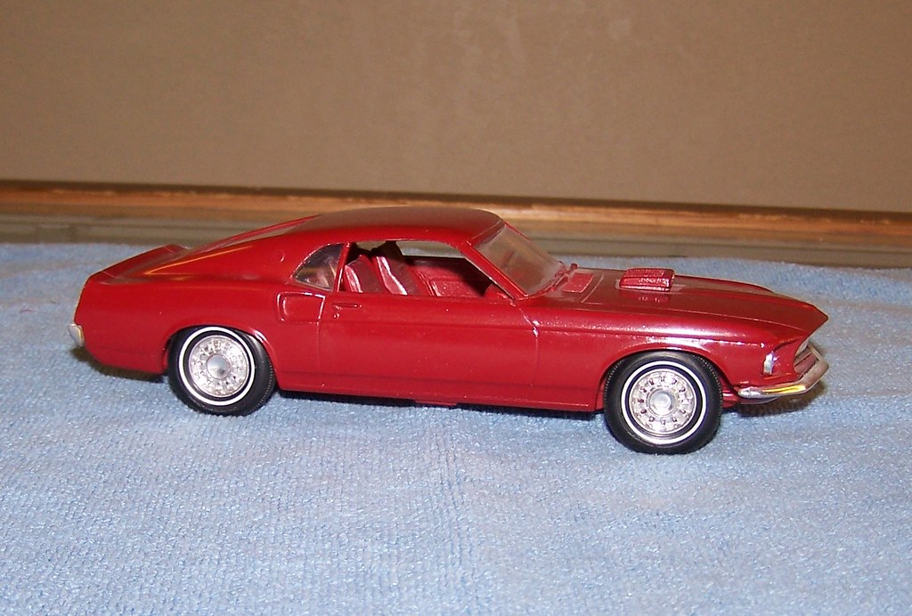 1969 Ford Mustang Mach I promo model car | These are vintage… | Flickr