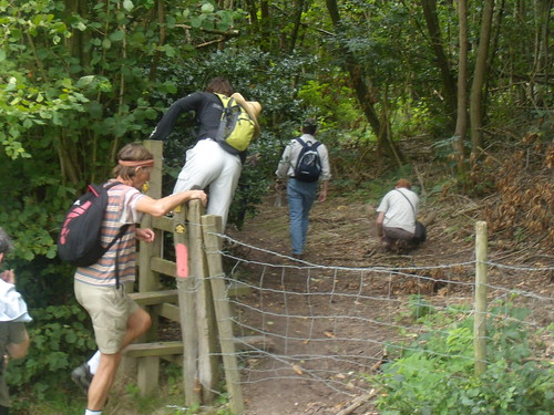 Over a stile Cowden to Hever