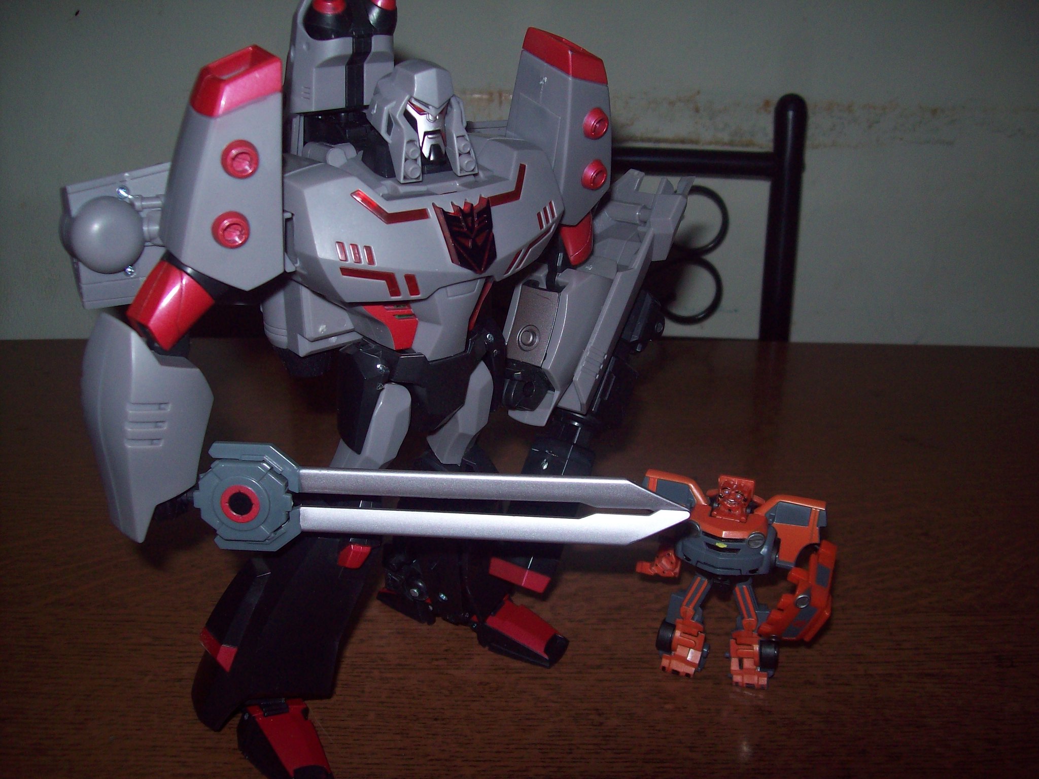 Megatron and Mudflap