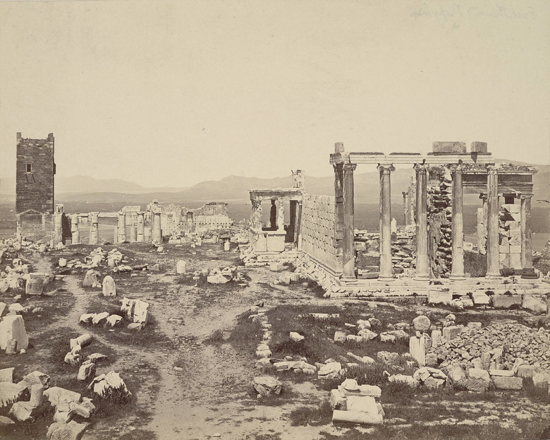 Acropolis, Propylaea and Erechtheum