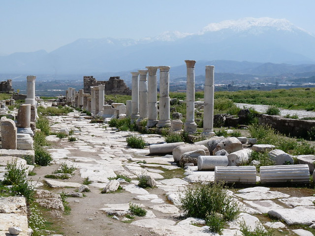 ancient street in Laodicea