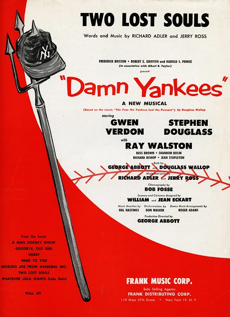 DAMN YANKEES: Original Sheet Music (1955)