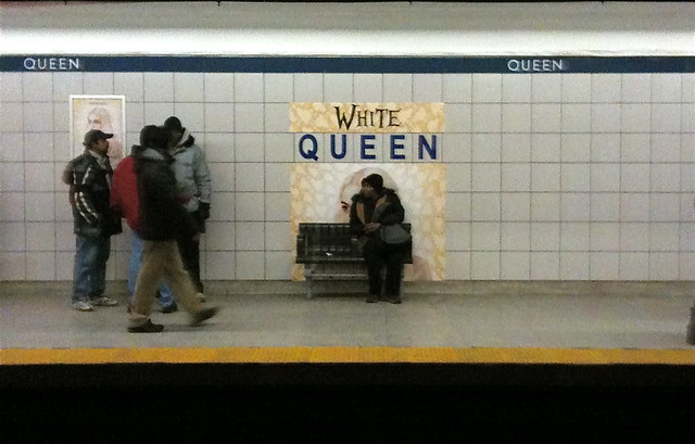 The White Queen... (Alice in Torontoland)