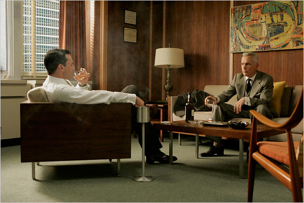 Mad Men set design: The furniture in Don Draper's office