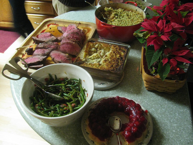 Mock Christmas Dinner