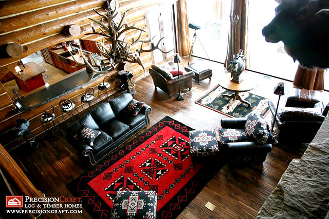 Log Homes & Great Rooms: A View from the Loft