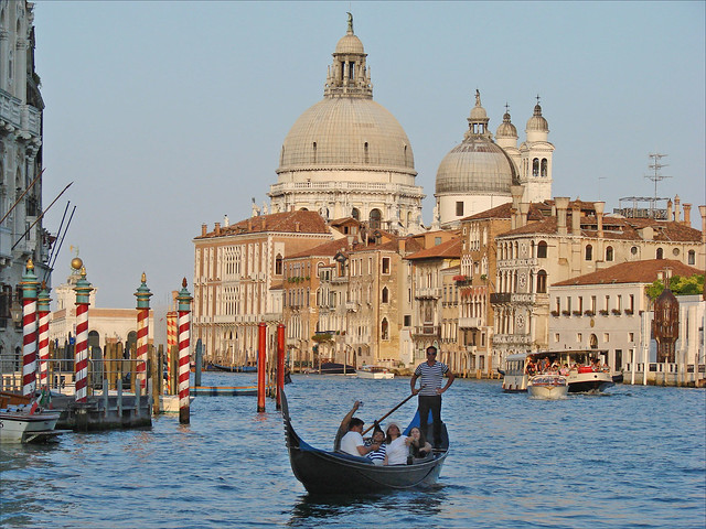 Le Grand Canal au crépuscule (Venise)