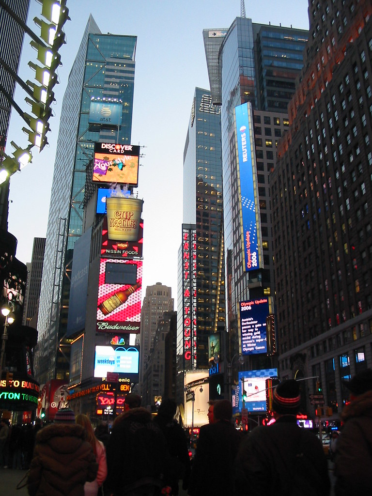 Flickr Square Up at Times Square | Tried to show the high of the buildings… | Flickr