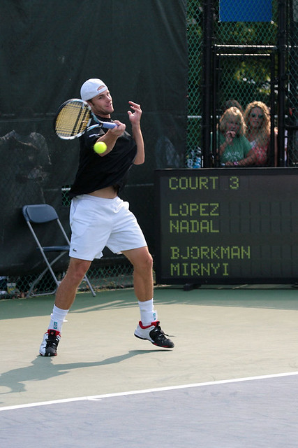 Andy Roddick – Practice Court