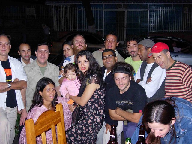 Pimenteira, familia y amigos en Los Rafa