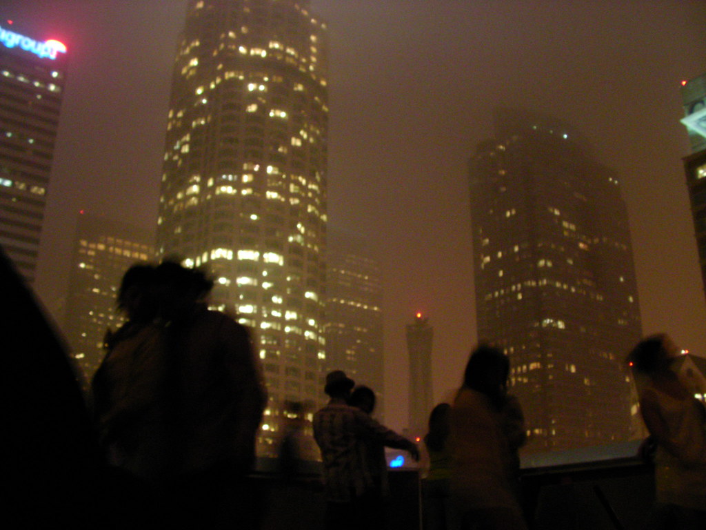 Foggy LA Night