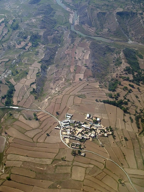Village from the sky