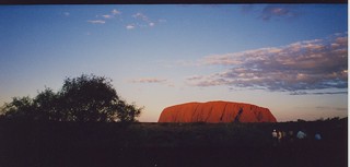 Uluru At Sunset