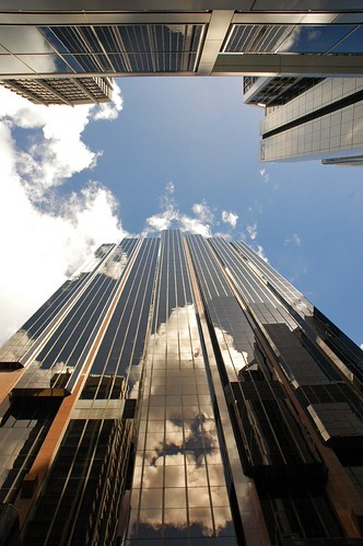 Frog's view on office buildings | Wouter Walmink | Flickr