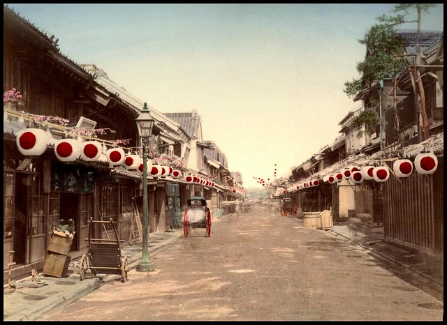 BENTEN STREET in OLD YOKOHAMA, JAPAN