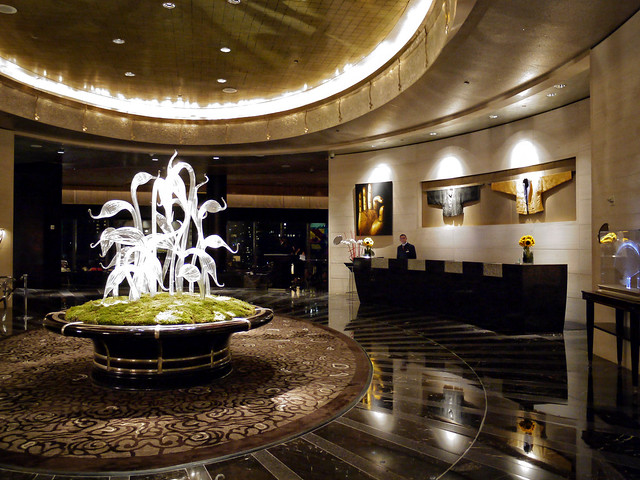 Mandarin Oriental hotel lobby