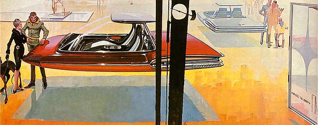 ... hovering red  - Syd Mead
